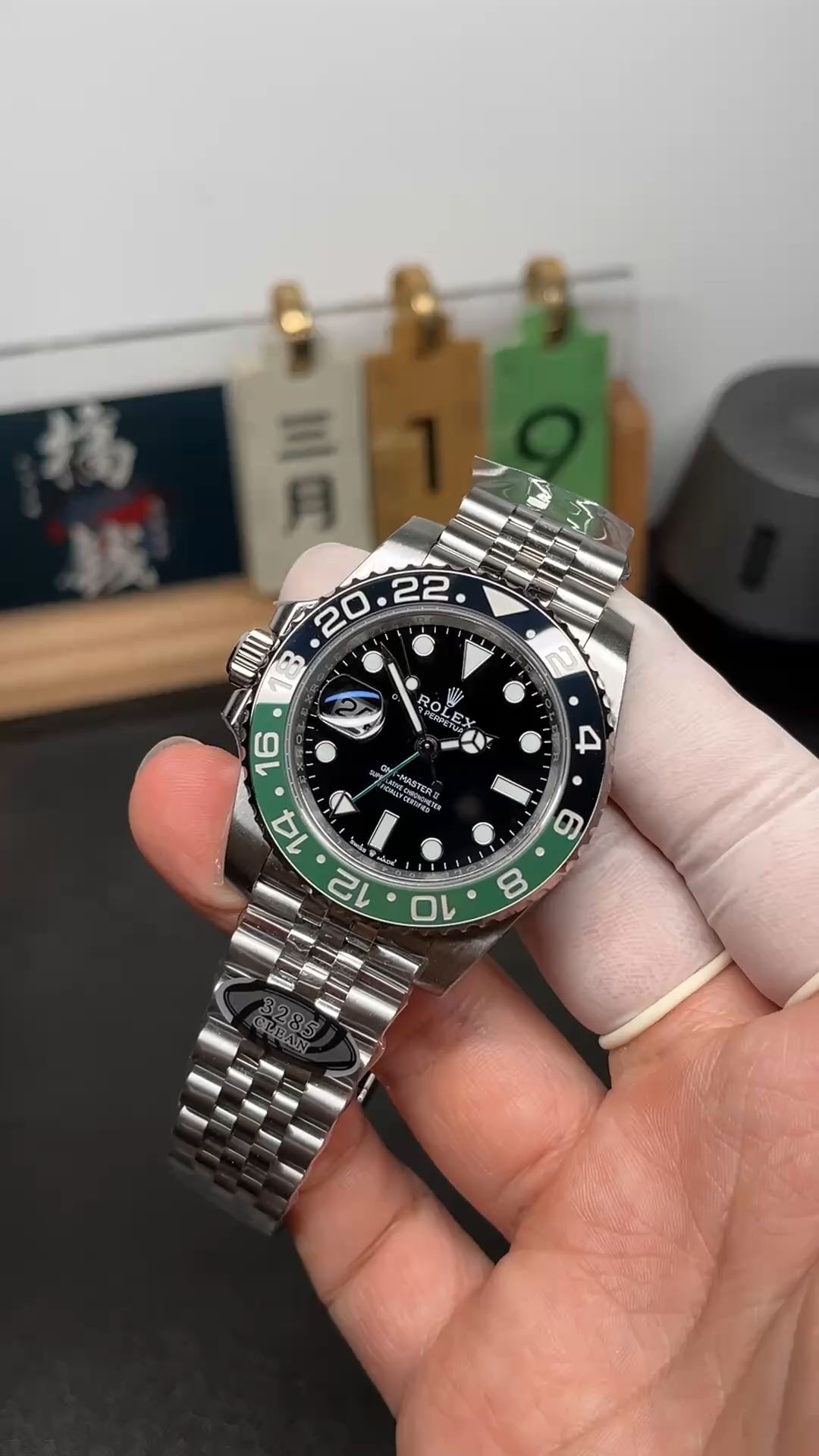 Rolex GMT-Master II 126720VTNR Black Dial Stainless steel 40MM Mens Replica Watch - Video