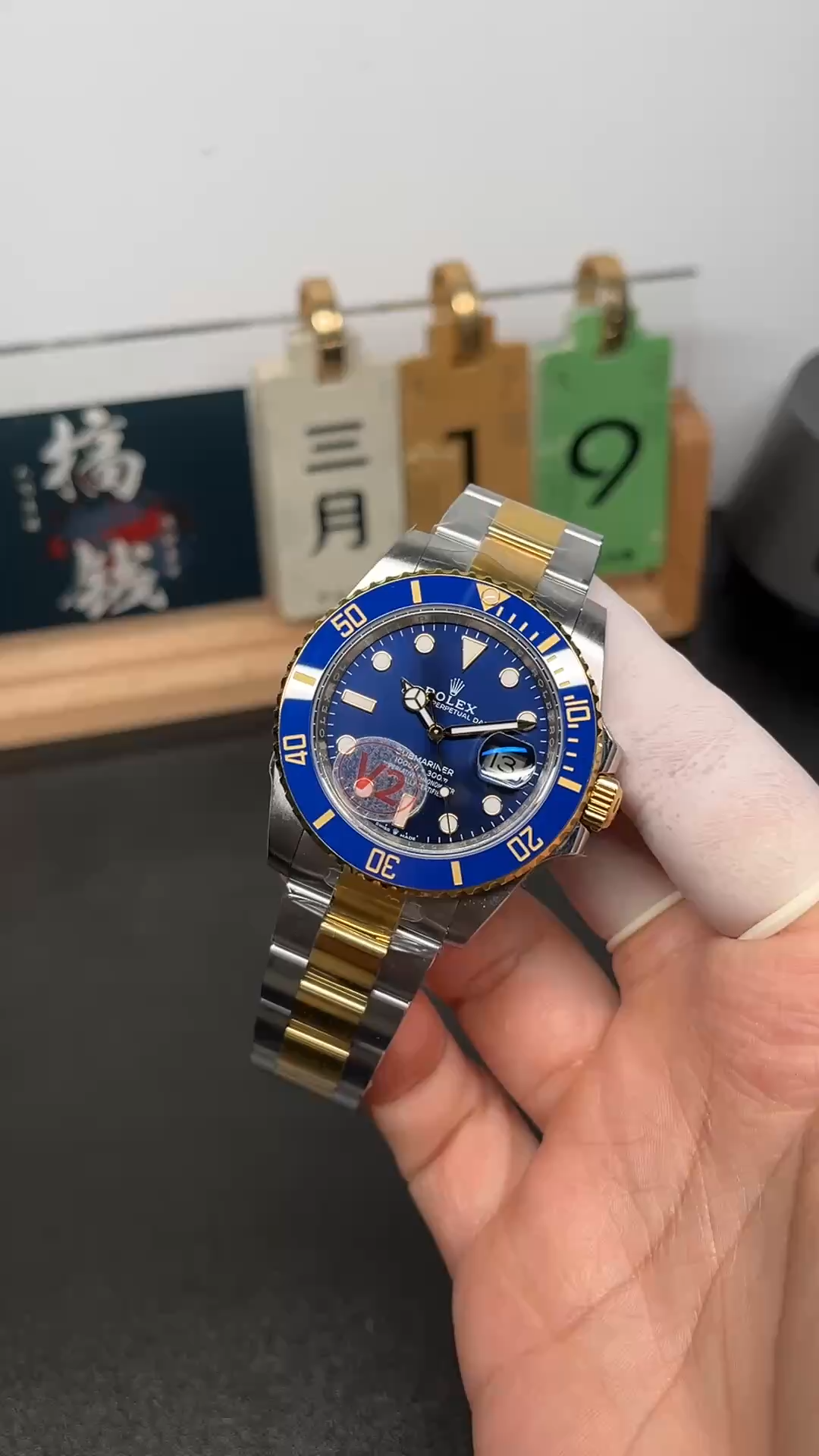 Rolex Submariner 126613LB Blue Dial Blue Bezel 41mm Mens Replica Watch - Video