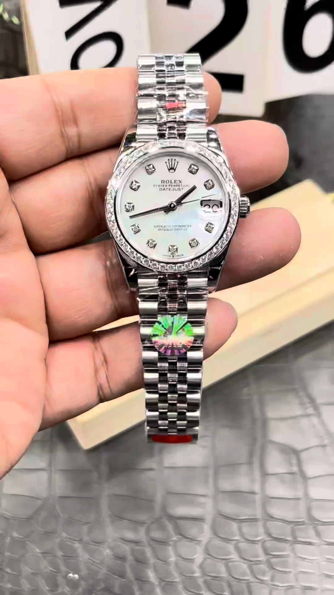 Rolex Datejust 31mm MOP Dial 278384RBR-0008 1:1 Clone Automatic Watch - Video