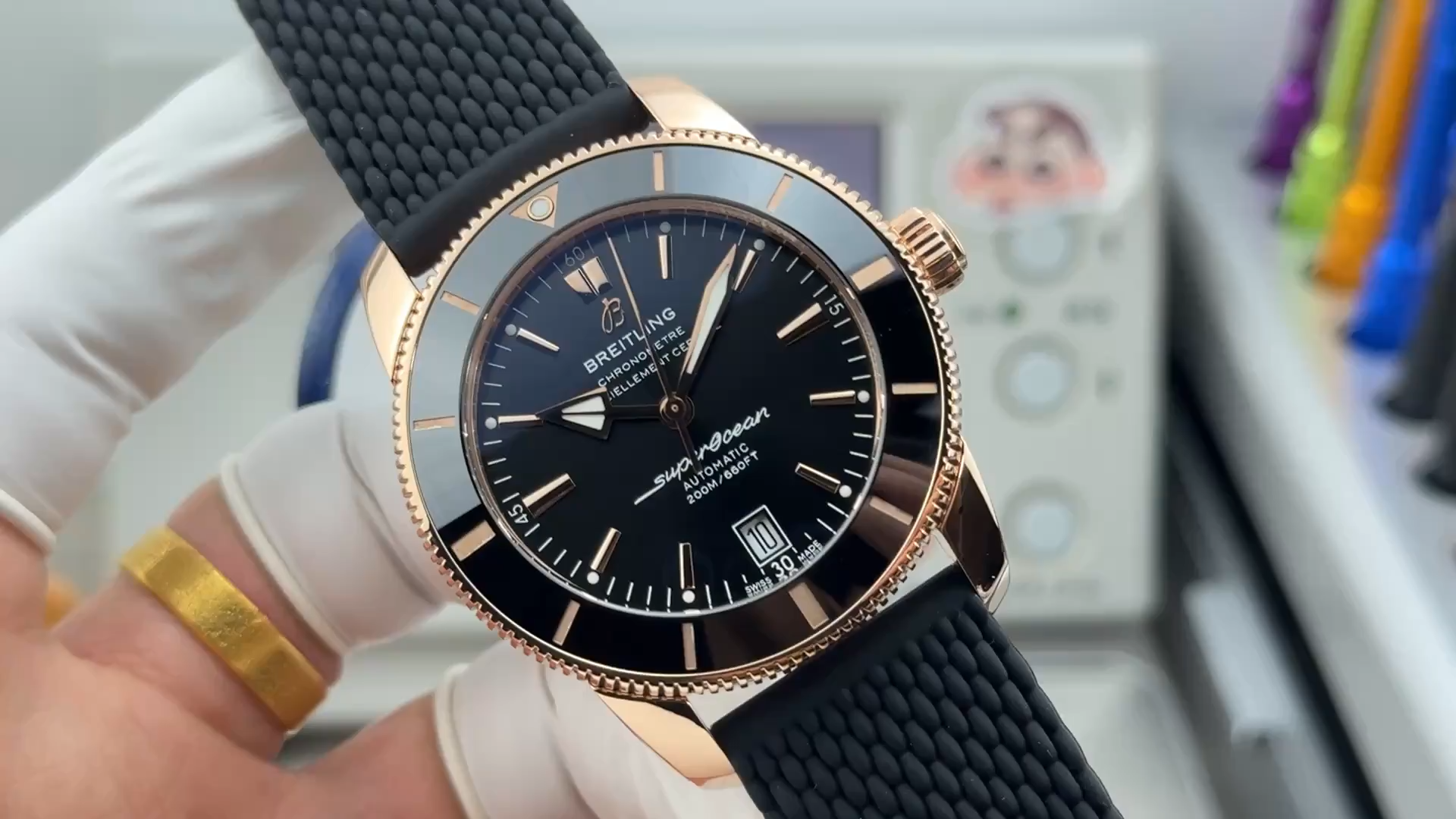 Breitling Superocean Heritage B20 Automatic 42MM RB2010121B1S1 Replica - Video