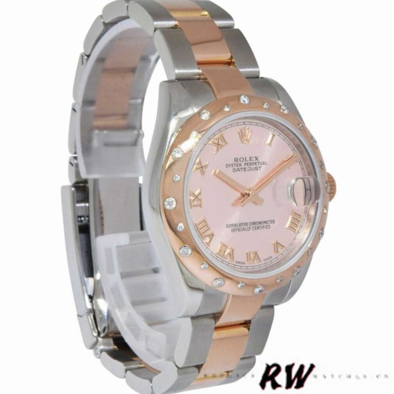 Rolex Datejust 178341 Pink Roman Numeral Dial 31MM Lady Replica Watch - Replica Factory