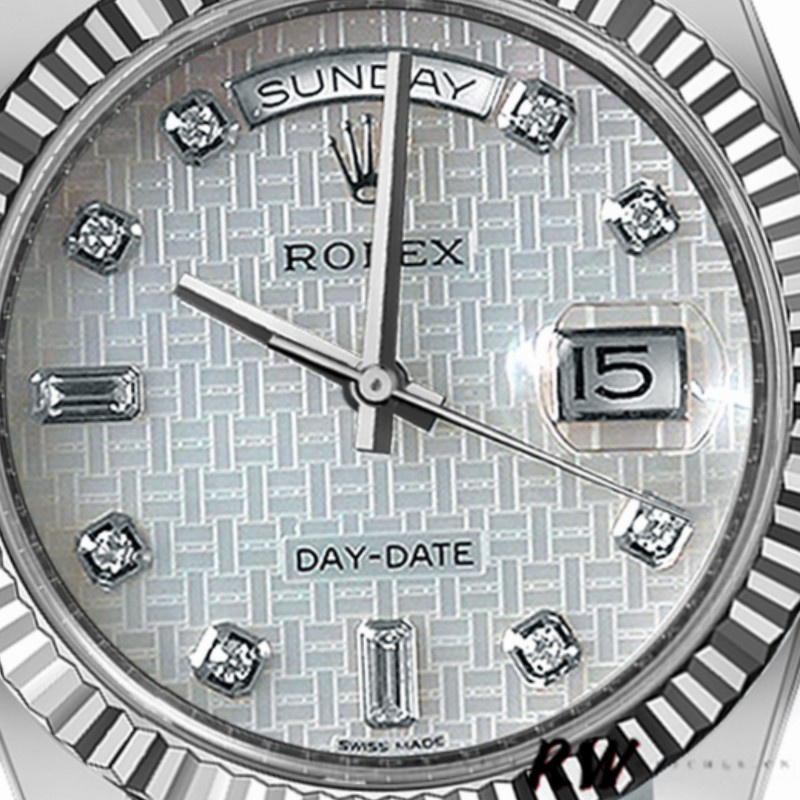 Rolex Day-Date 118239 Mother of Pearl White Dial 36mm Unisex Replica Watch - Replica Factory