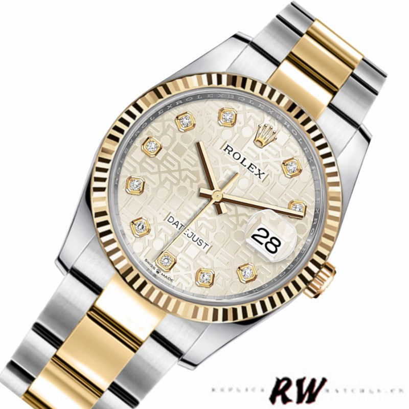 Rolex Datejust 126233 Silver Jubilee Dial 36MM Unisex Replica Watch - Replica Factory