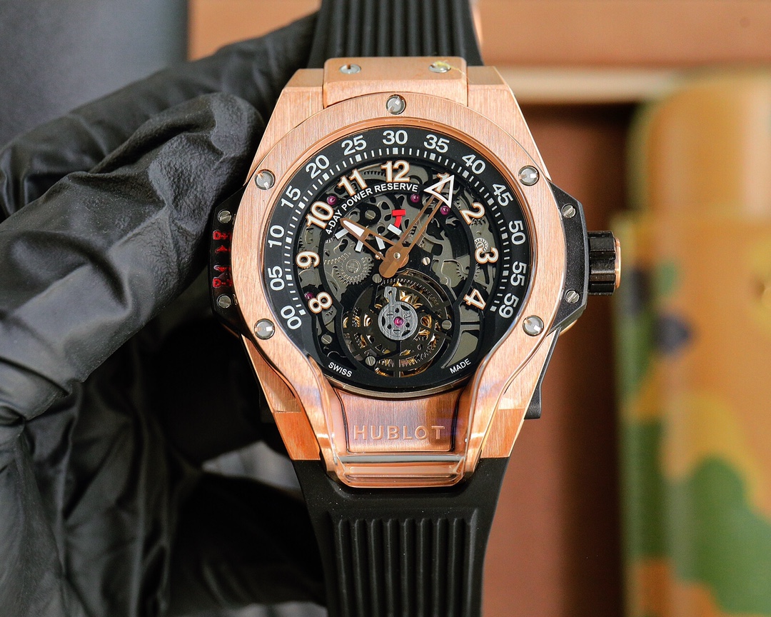 Hublot MP-13 Tourbillon Bi-Axis Retrograde 913.NX.1170.RX 44 mm - Replica Factory