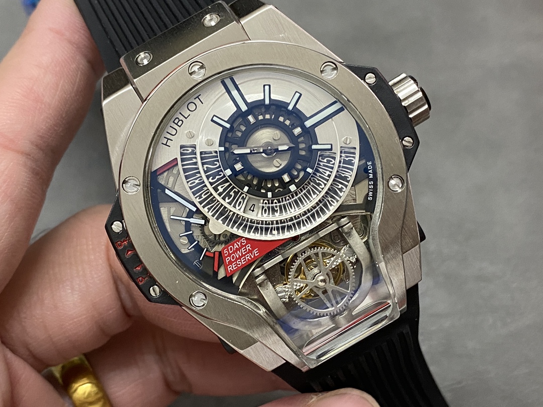 Hublot MP MP-09 Tourbillon Bi-Axis Titanium 909.NX.1120.RX 45mm - Replica Factory