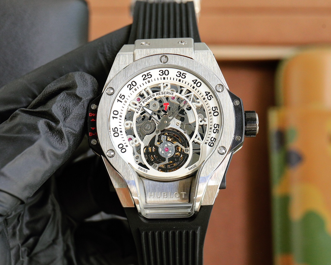 Hublot MP-13 Tourbillon Bi-Axis Retrograde 913.NX.1170.RX 44 mm - Replica Factory