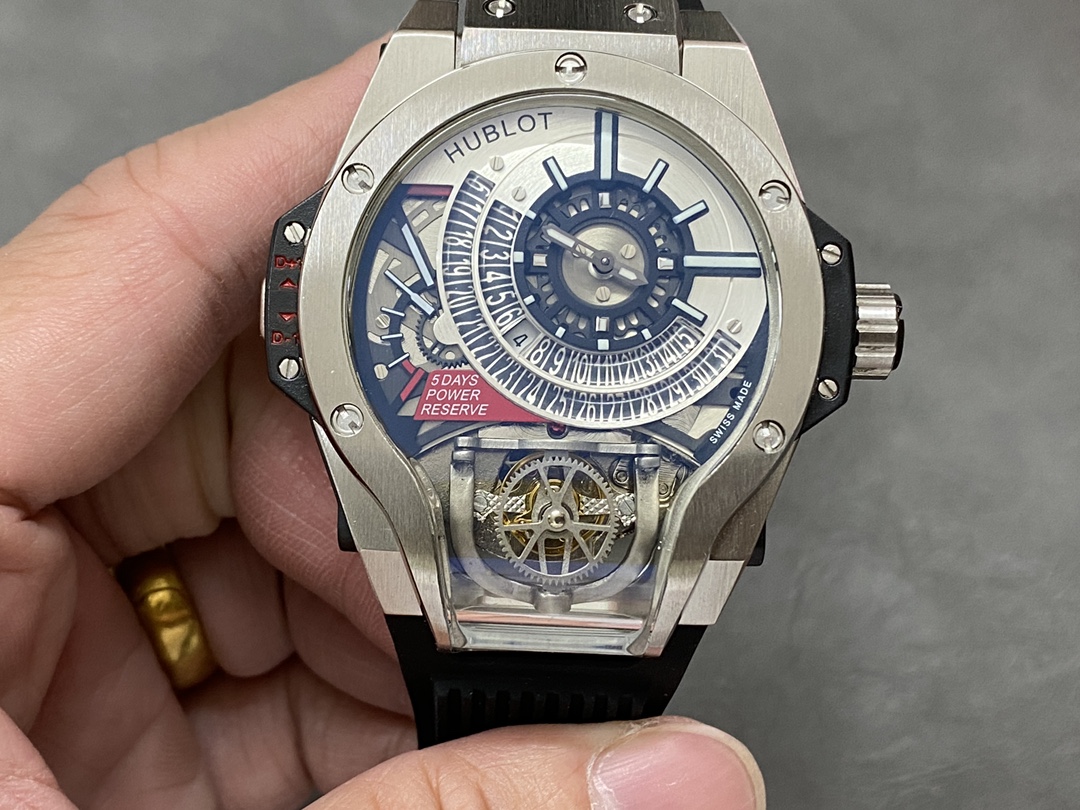 Hublot MP MP-09 Tourbillon Bi-Axis Titanium 909.NX.1120.RX 45mm - Replica Factory