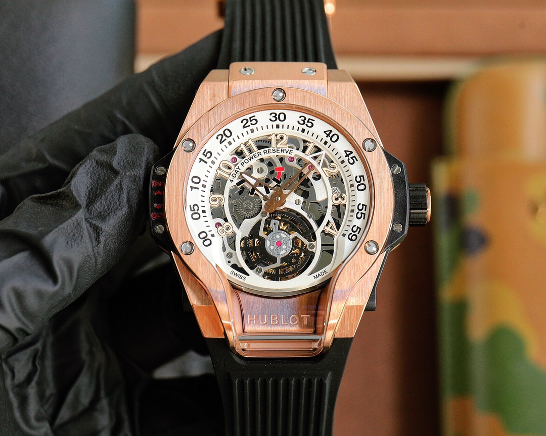 Hublot MP-13 Tourbillon Bi-Axis Retrograde 913.NX.1170.RX 44 mm - Replica Factory