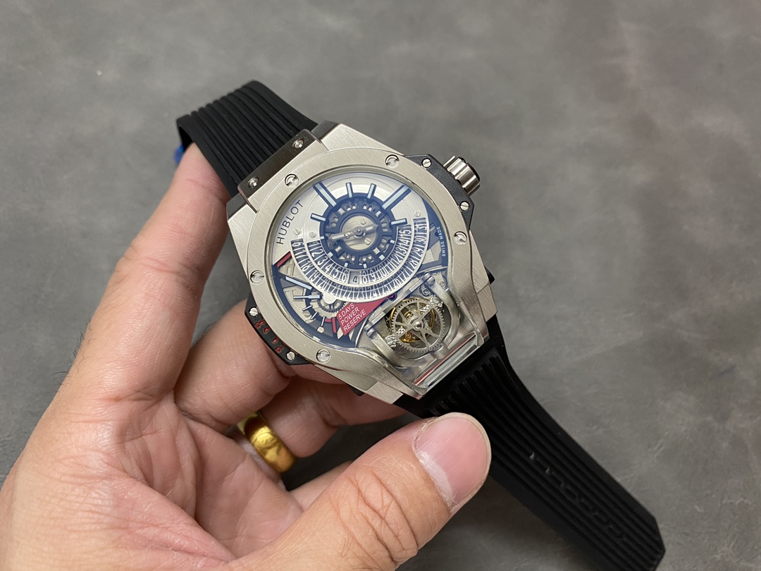 Hublot MP MP-09 Tourbillon Bi-Axis Titanium 909.NX.1120.RX 45mm - Replica Factory