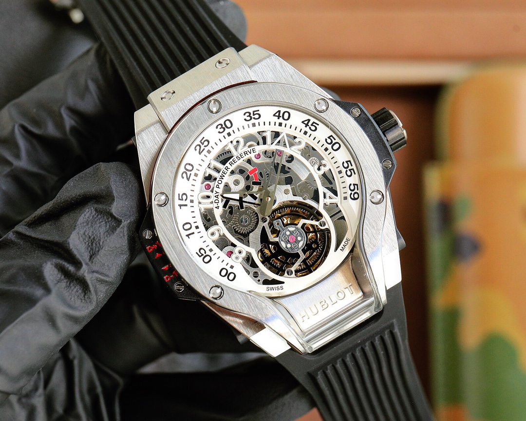 Hublot MP-13 Tourbillon Bi-Axis Retrograde 913.NX.1170.RX 44 mm - Replica Factory