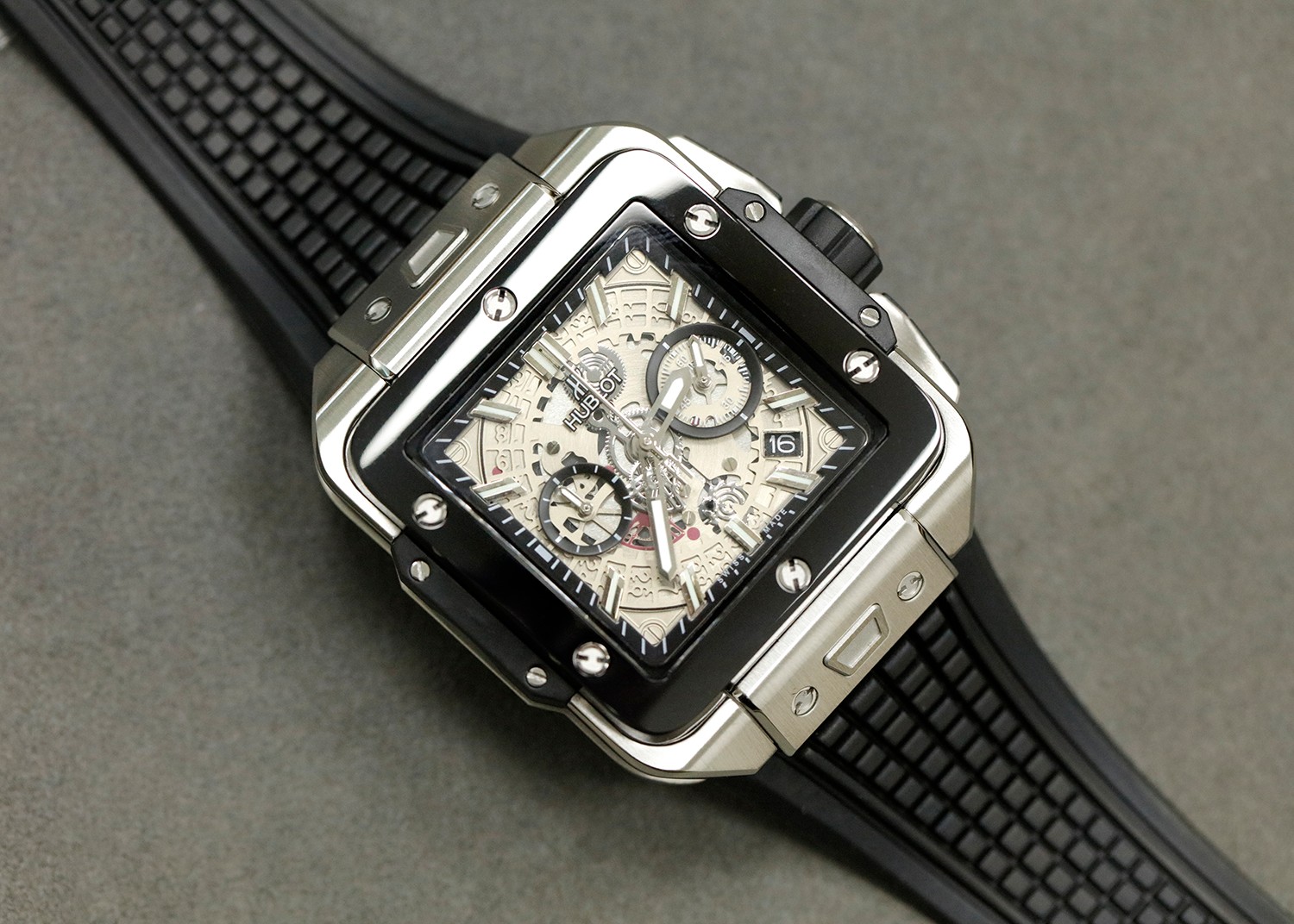 Hublot Square Bang Unico All Black 821.CI.0170.RX 42mm - Replica Factory