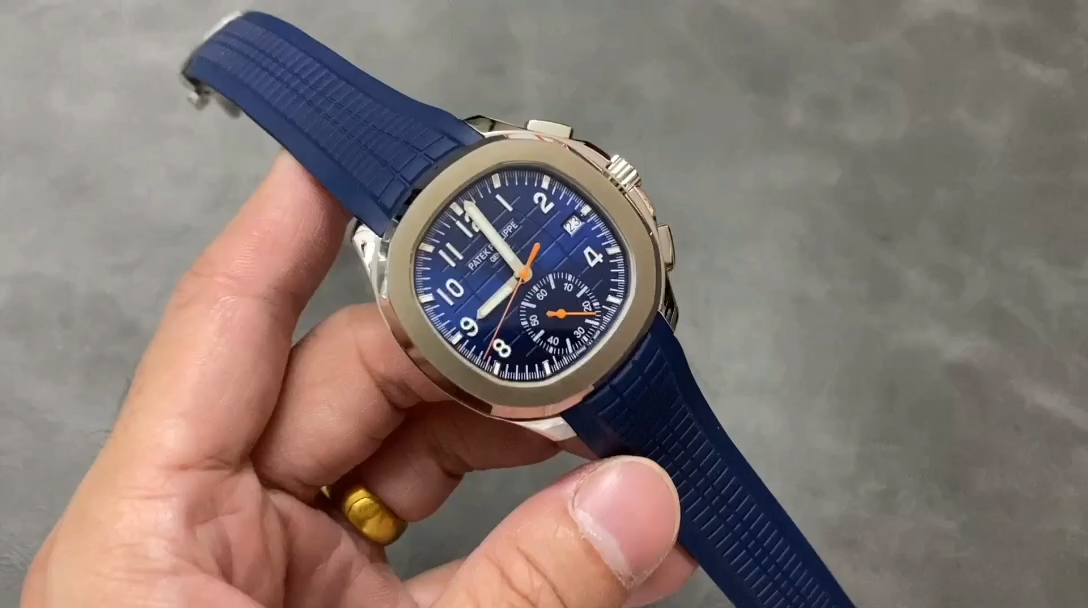 Replica Patek Philippe Aquanaut Blue 5968A 001 42mm Mens Watch - Replica Factory