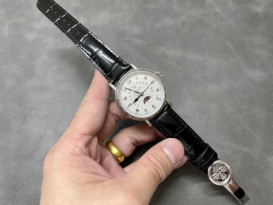 Patek Philippe Grand Complications 5160 500G 001 38mm Unisex Replica Watch - Replica Factory