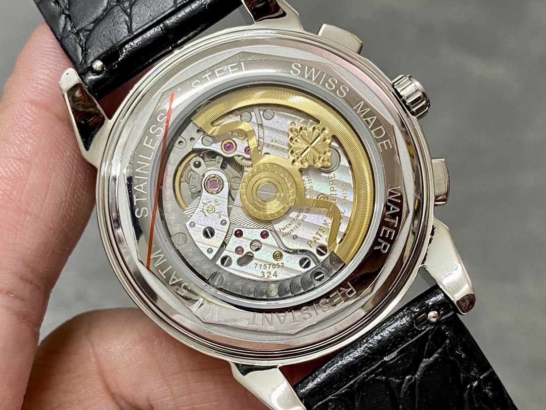 Patek Philippe Perpetual Calendar Chronograph Grand Complications 5970P 001 - Replica Factory