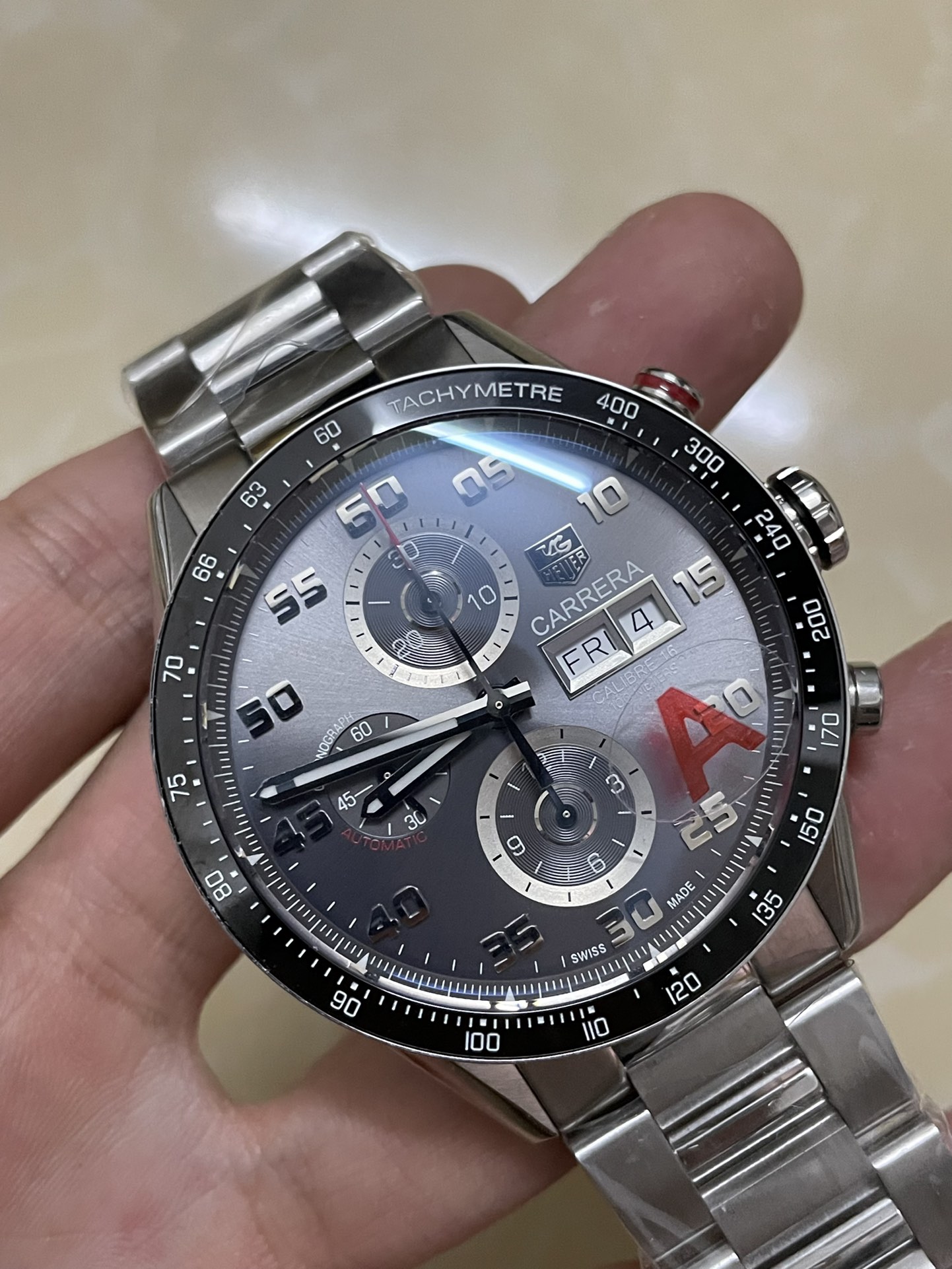 Tag Heuer Carrera Calibre 16 Automatic CV2A1U.BA0738 43mm Mens Watch