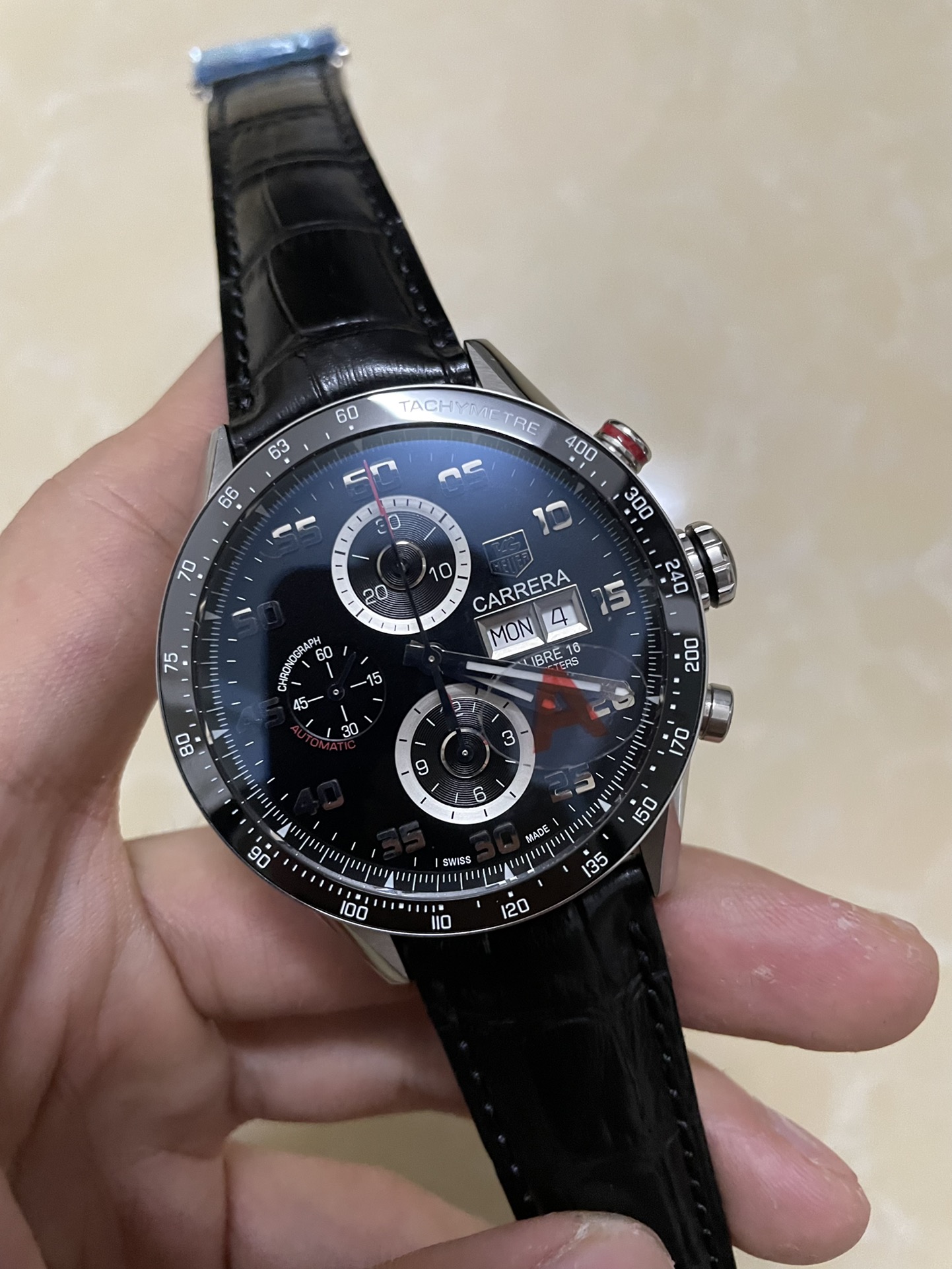 TAG Heuer Carrera Calibre 16 43MM Day Date CV2A1R.FC6235 Automatic 43mm