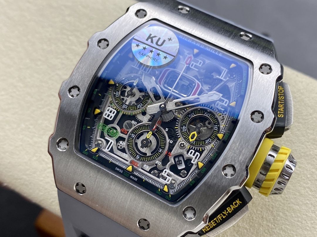 Richard Mille RM11-03 Automatic Chronograph Flyback Felipe Massa - Replica Factory