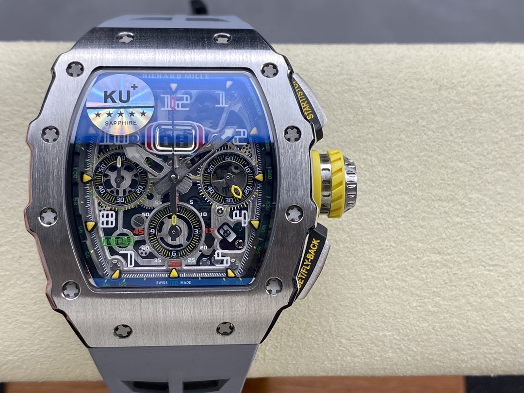 Richard Mille RM11-03 Automatic Chronograph Flyback Felipe Massa - Replica Factory