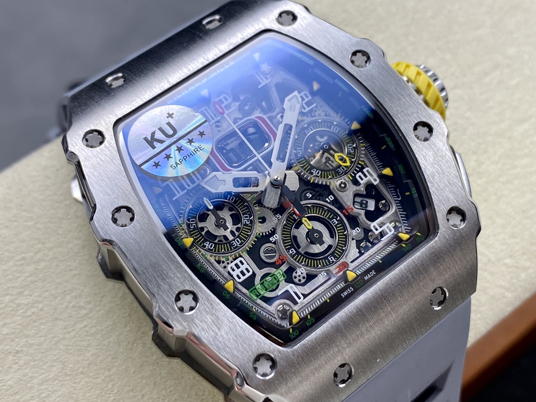 Richard Mille RM11-03 Automatic Chronograph Flyback Felipe Massa - Replica Factory