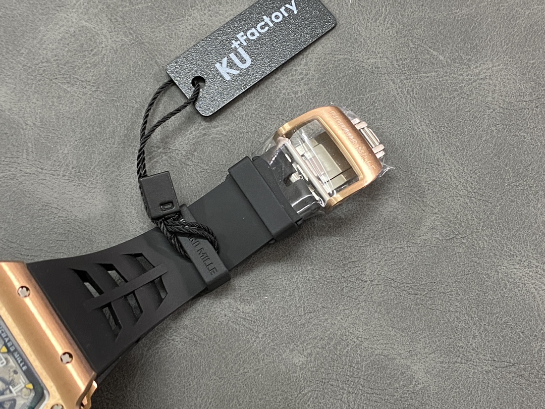 Richard Mille RM11-03 Carbon Automatic Flyback Chronograph Rose Gold - Replica Factory