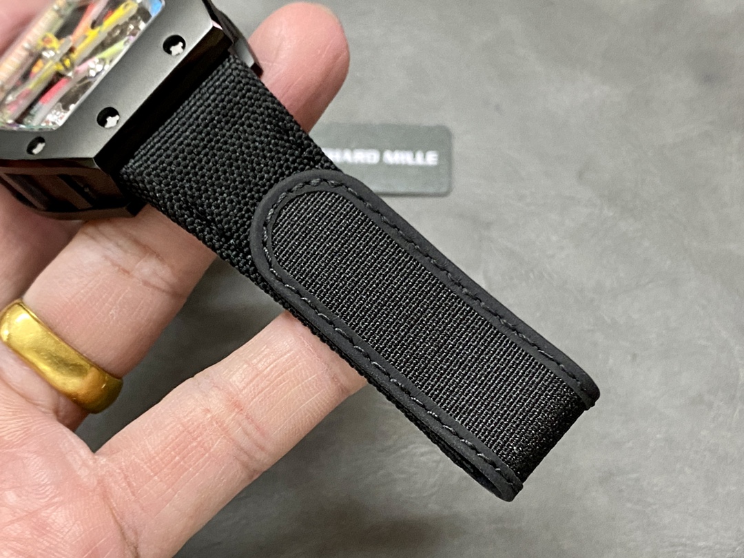 Richard Mille RM 68-01 Tourbillon Cyril Kongo Carbon Fiber Black - Replica Factory