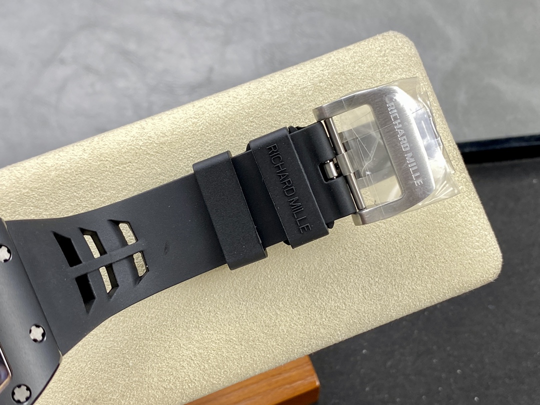 Richard Mille RM47 Edition Tourbillon Skeleton Black Ceramic Casing Watch - Replica Factory