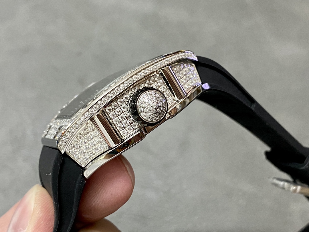 Richard Miller RM51-02 Tourbillon Diamond Twister Watch - Replica Factory