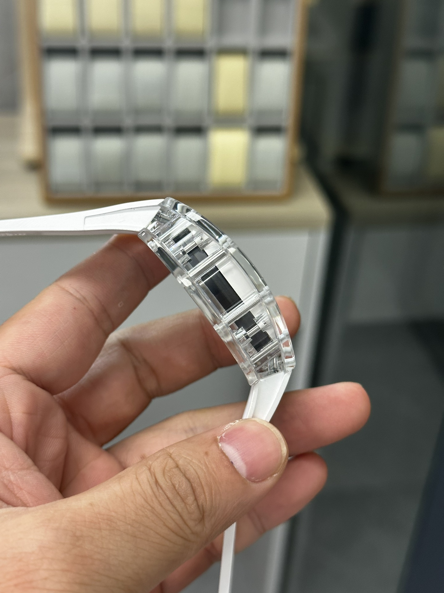 Richard Mille RM055 Transparent Case Skeleton Dial - Replica Factory