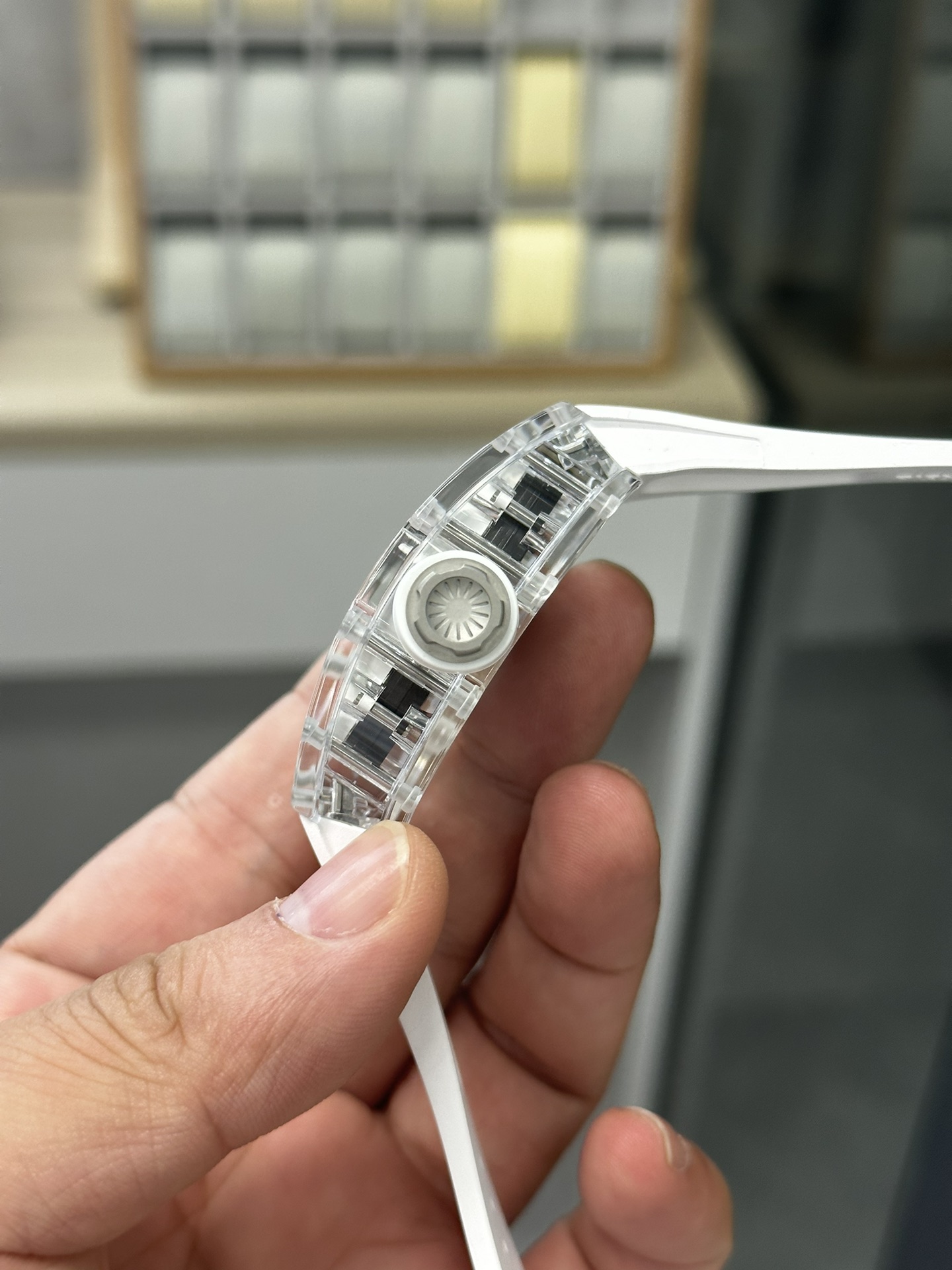 Richard Mille RM055 Transparent Case Skeleton Dial - Replica Factory