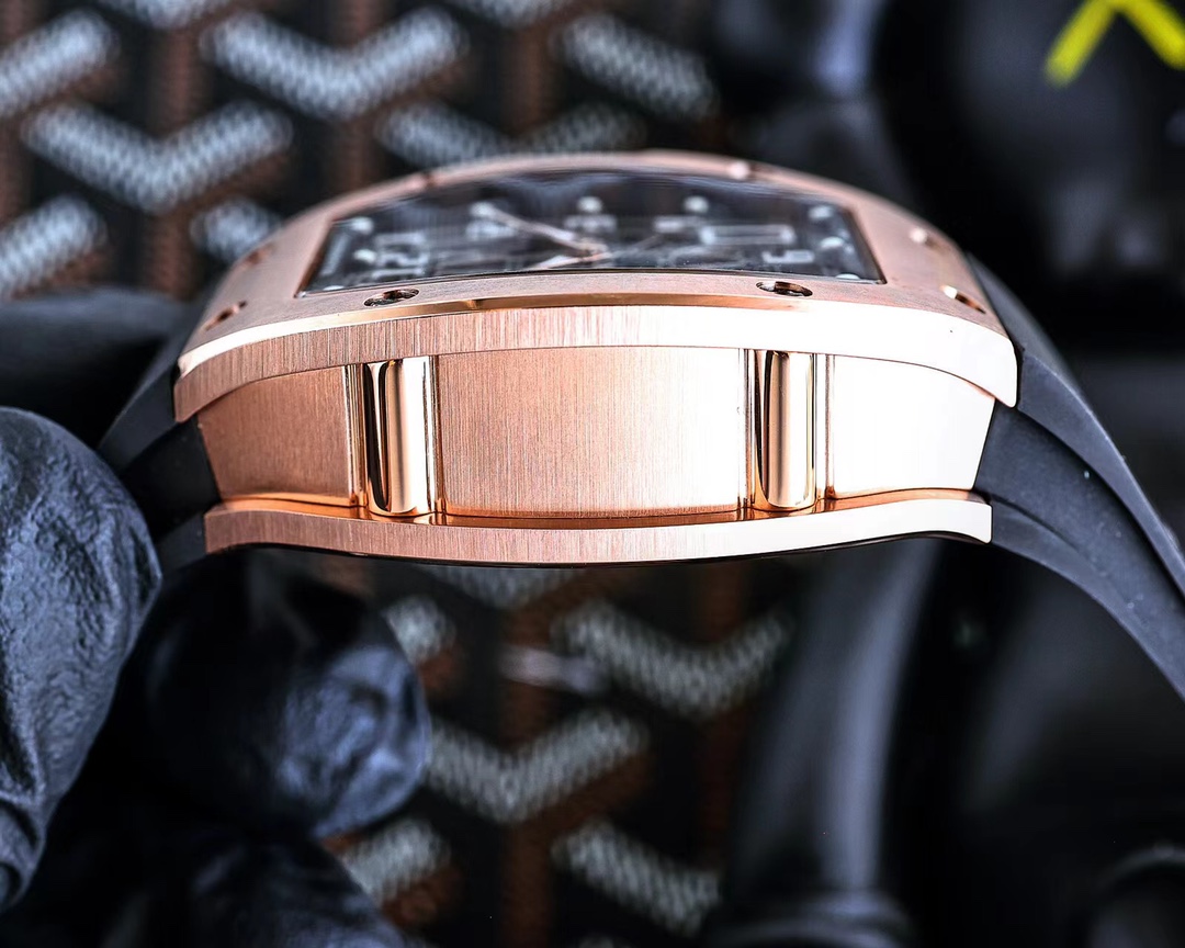 Richard Mille RM 67-01 Skeleton Arabic Automatic Winding Rose Gold Watch - Replica Factory