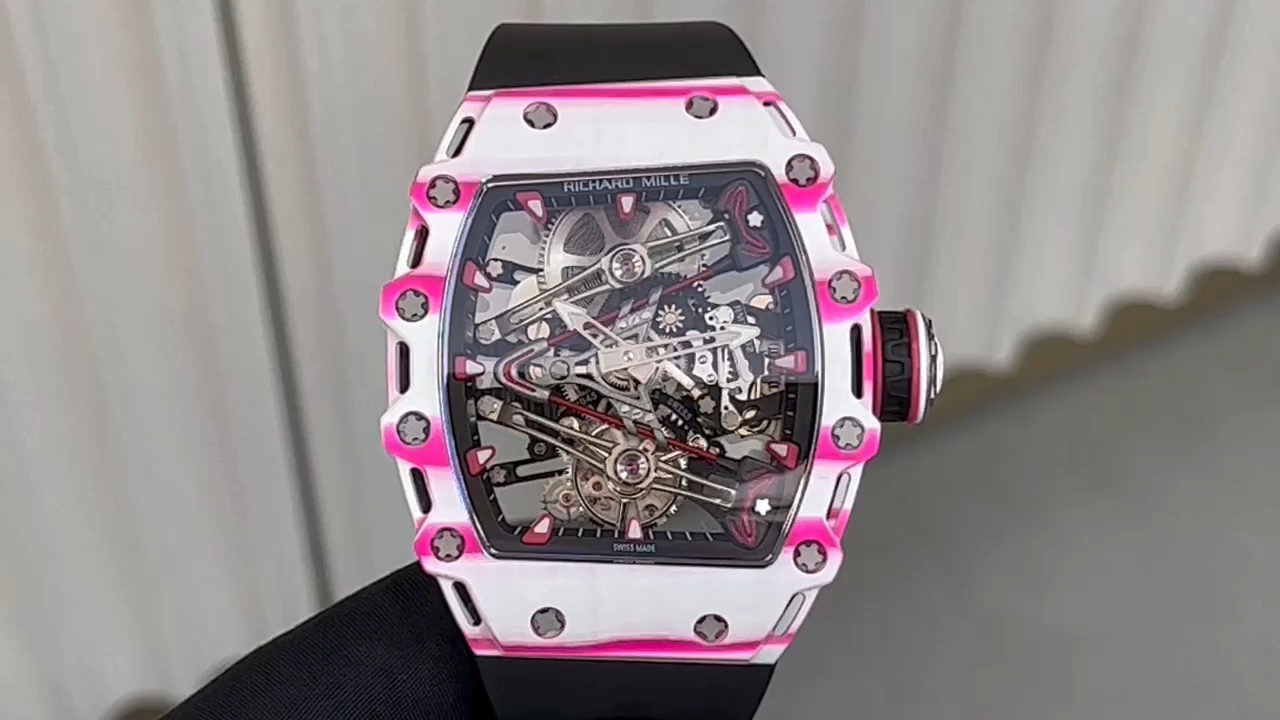Richard Mille RM 38 02 Bubba Watson Tourbillon Rubber Strap & Fabric Strap