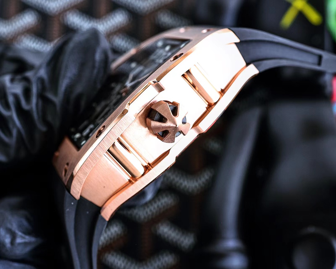 Richard Mille RM 67-01 Skeleton Arabic Automatic Winding Rose Gold Watch - Replica Factory