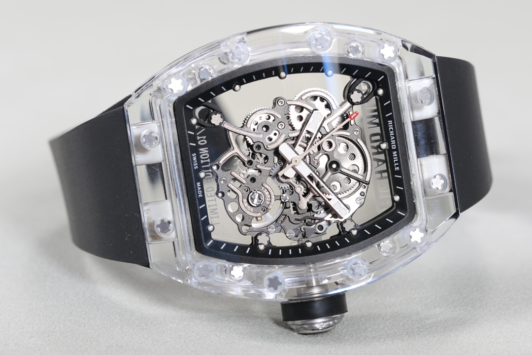Richard Mille RM055 Transparent Case Skeleton Dial - Replica Factory
