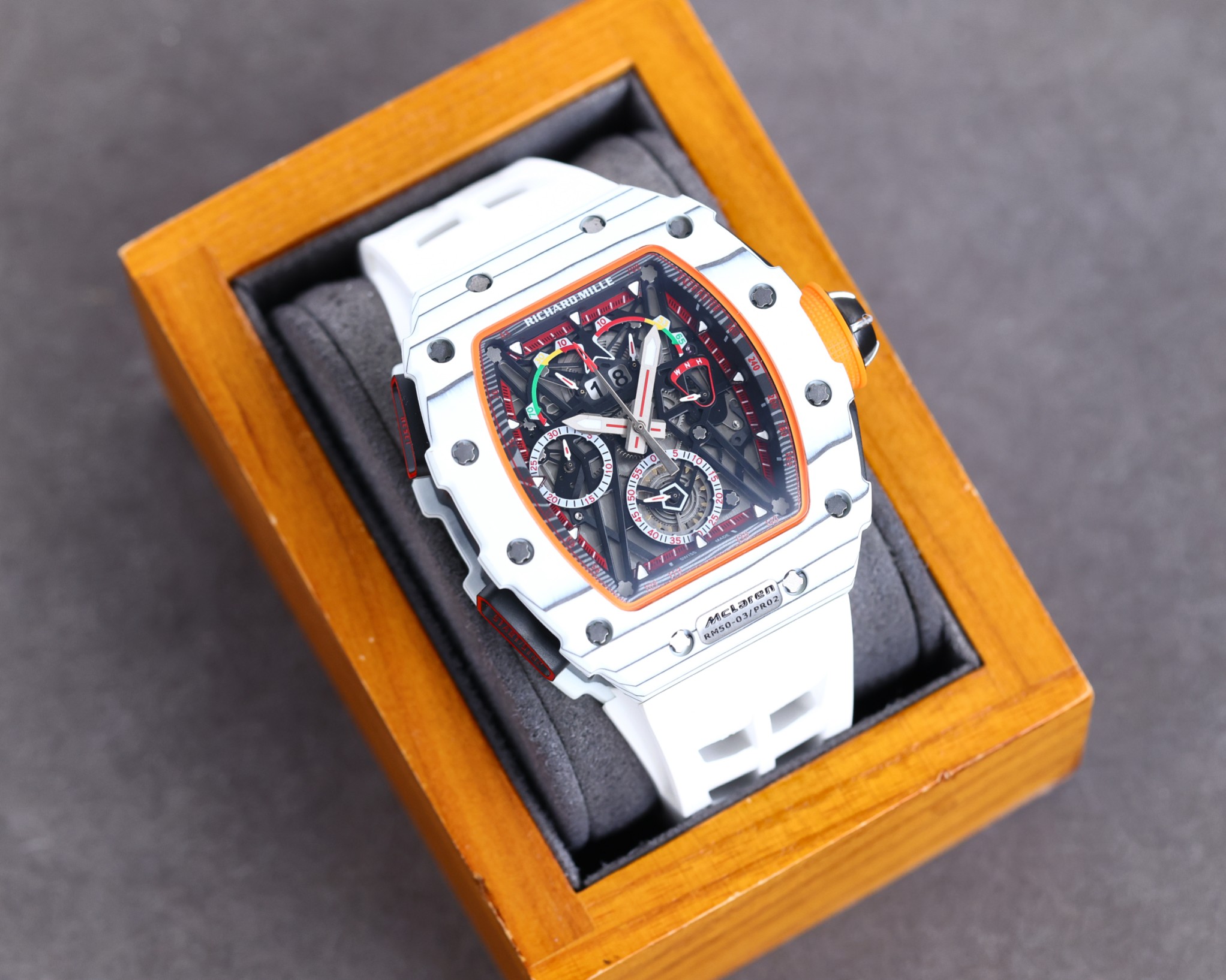Richard Mille RM 50-04 Tourbillon Split-Seconds Chronograph Kimi Raikkonen - Replica Factory