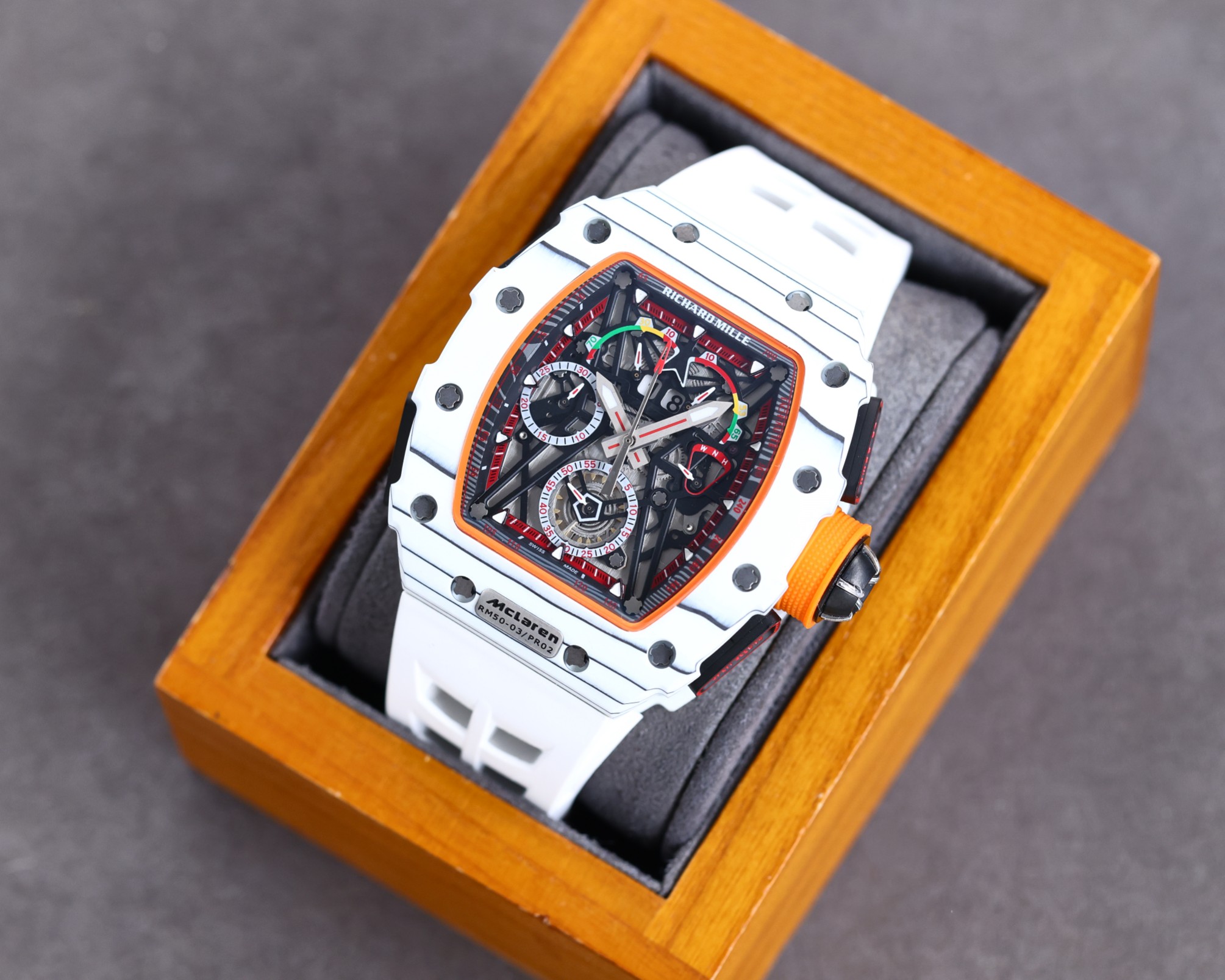 Richard Mille RM 50-04 Tourbillon Split-Seconds Chronograph Kimi Raikkonen - Replica Factory
