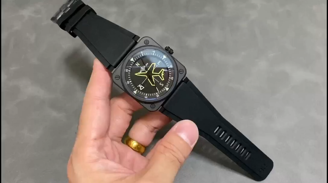 Bell & Ross BR 03 Gyrocompass Square Pilot - Replica Factory