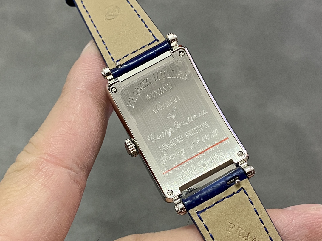 Franck Muller Long Island Quartz Diamond Blue Dial 952QZD1R(AC) - DB - Replica Factory