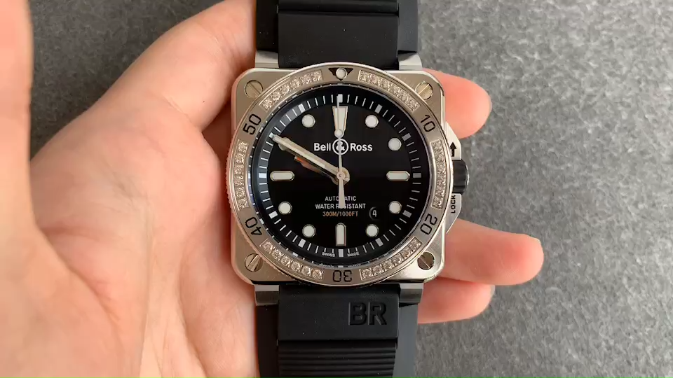 Bell Ross BR 03 92-D-BL-ST/SRB Black Dial - Replica Factory