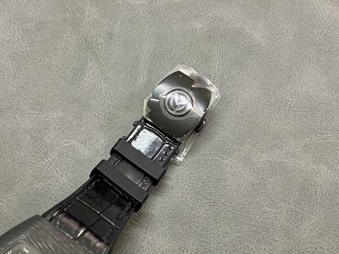 Franck Muller Skeleton V45 T SQT Black Strap 35.6mm×40.6mm - Replica Factory