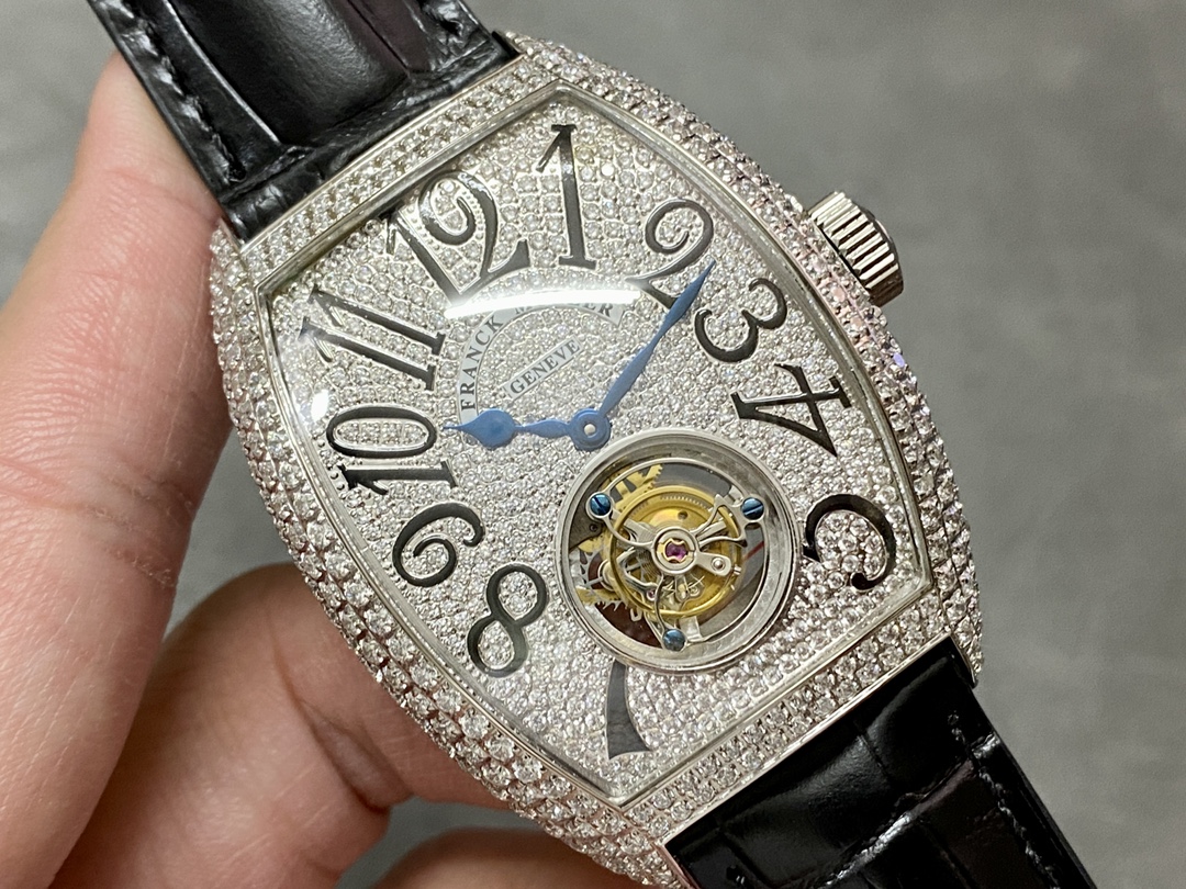 Franck Muller Diamond Tourbillon 8880 T CH D CD WGWB Replica - Replica Factory