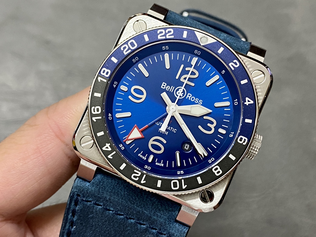 Bell & Ross BR 03 93-BL-STSCA Blue - Replica Factory