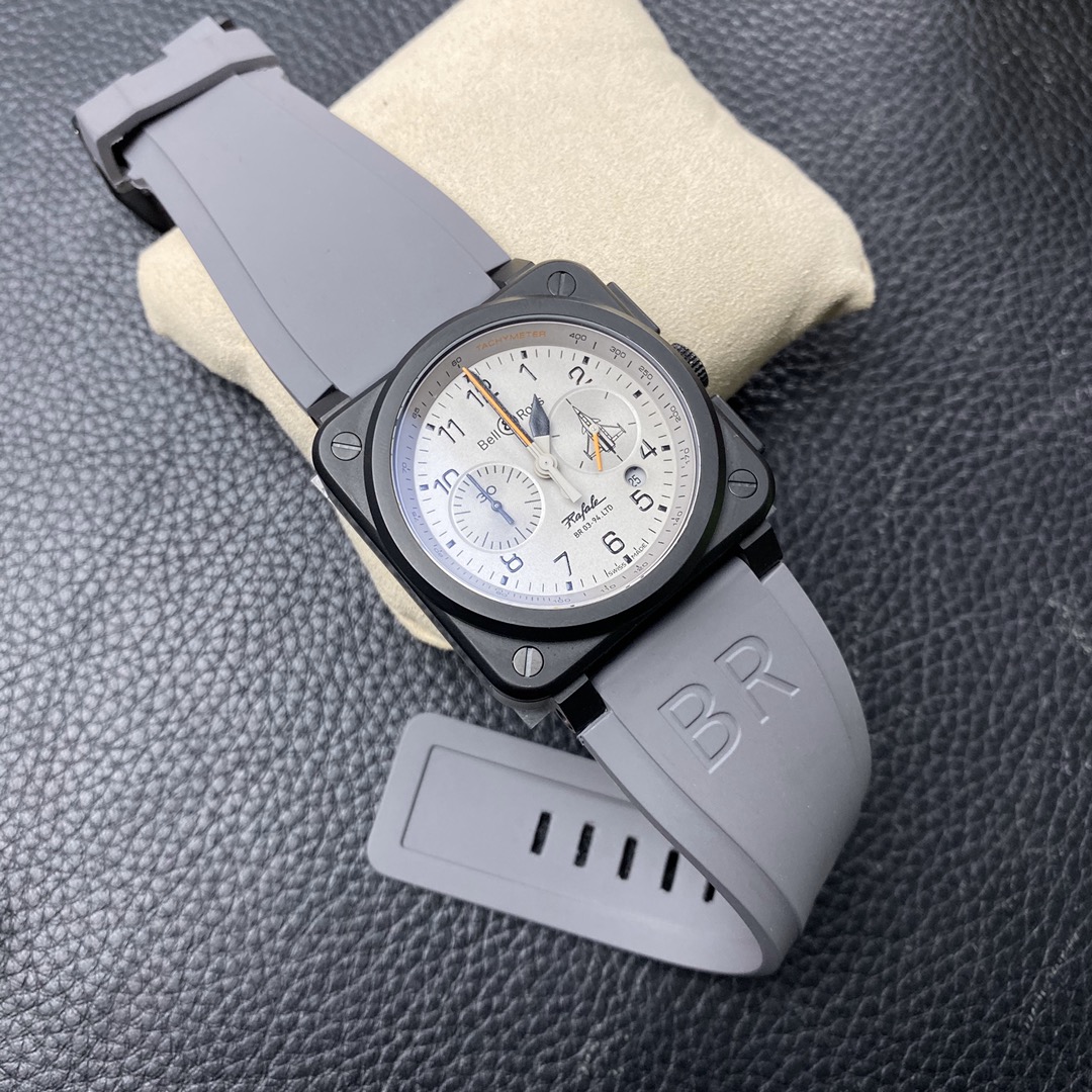 Bell Ross BR 03-94 Chronograph Grey Dial - Replica Factory