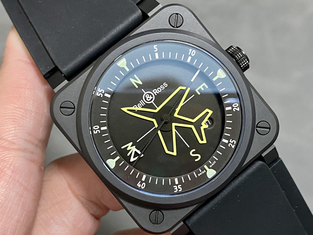 Bell & Ross BR 03 Gyrocompass Square Pilot - Replica Factory
