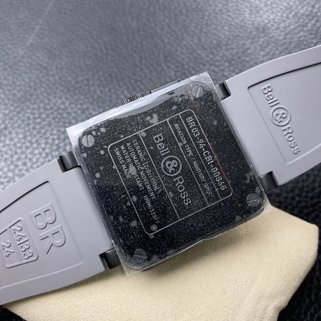 Bell Ross BR 03-94 Chronograph Grey Dial - Replica Factory