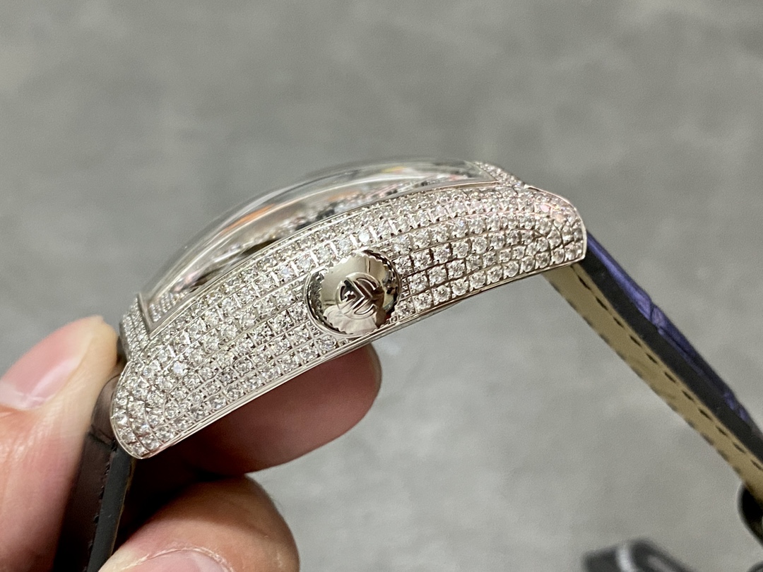 Franck Muller Diamond Tourbillon 8880 T CH D CD WGWB Replica - Replica Factory