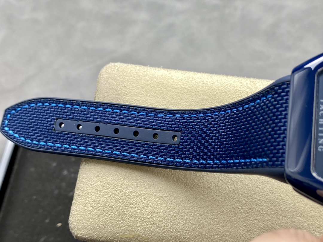 Swiss Franck Muller Framulan V45 Ceramic Yacht Model Blue 45mm - Replica Factory