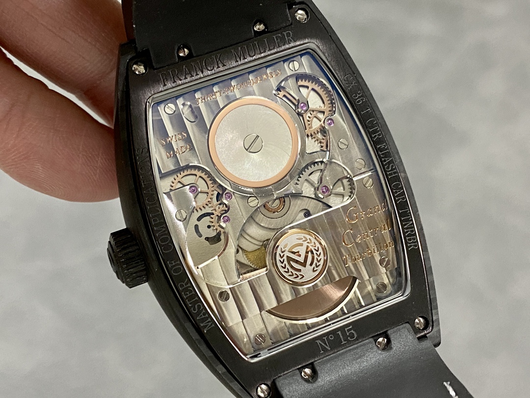Franck Muller FM CX 40T - CTR Frand Central Tourbillon Watch - Replica Factory