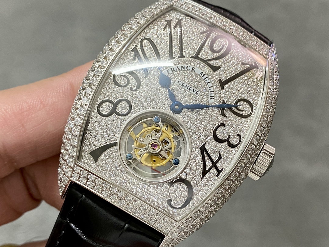 Franck Muller Diamond Tourbillon 8880 T CH D CD WGWB Replica - Replica Factory