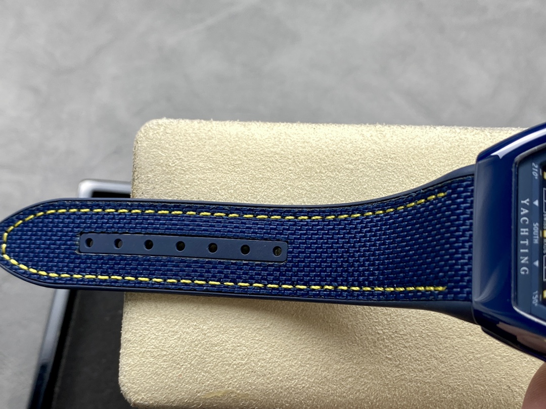 Franck Muller Framulan V45 Ceramic Yacht Model Yellow 45mm - Replica Factory