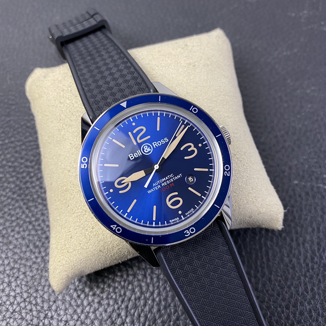 Bell & Ross INSTRUMENTS series BR123-BL-SISCA2 - Replica Factory